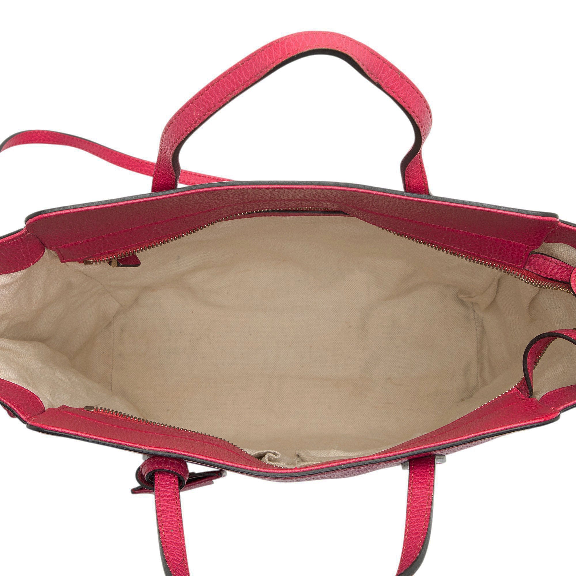 Gucci Leather Swing Tall Tote