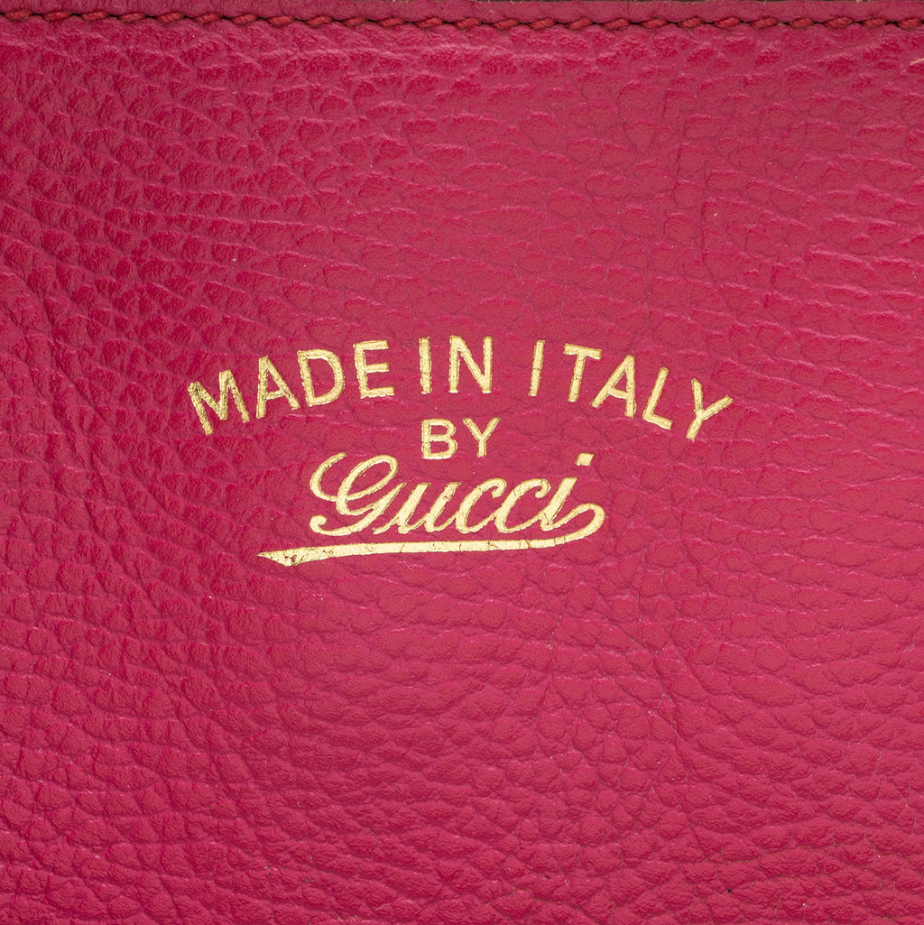 Gucci Leather Swing Tall Tote