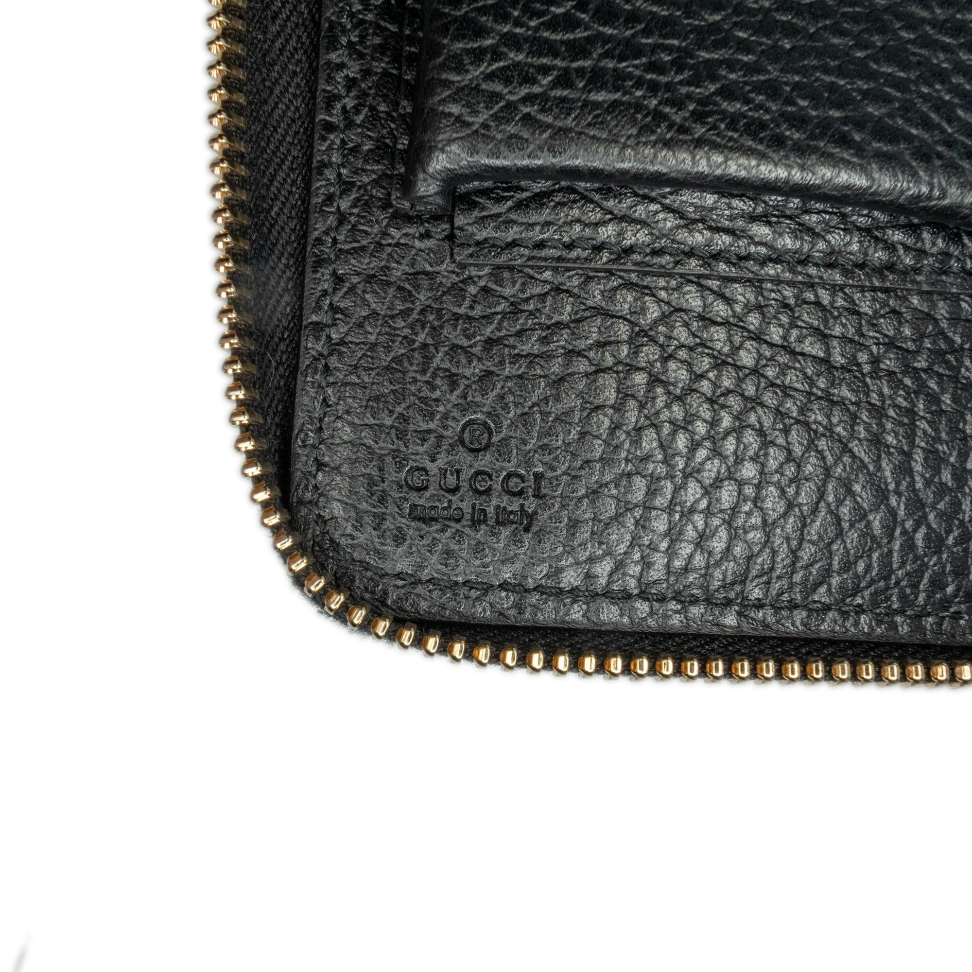 Gucci Leather Swing Travel Organizer