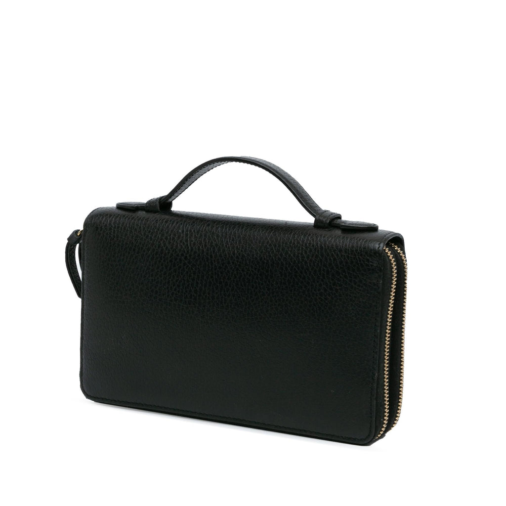 Gucci Leather Swing Travel Organizer