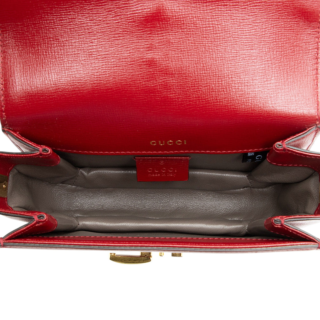 Gucci Leather Sylvie 1969 Mini Shoulder Bag