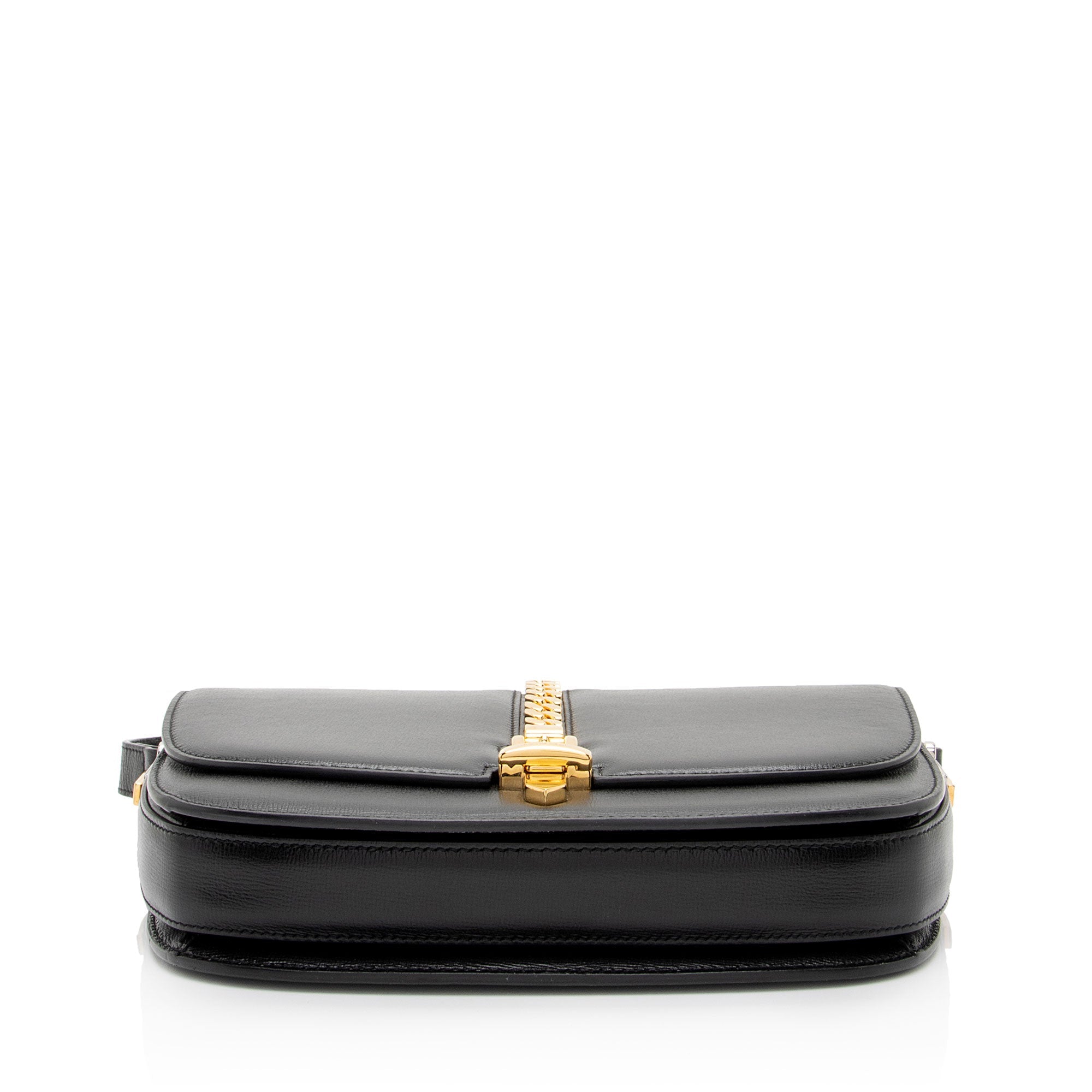 Gucci Leather Sylvie 1969 Small Shoulder Bag (SHF-Dygrqc)