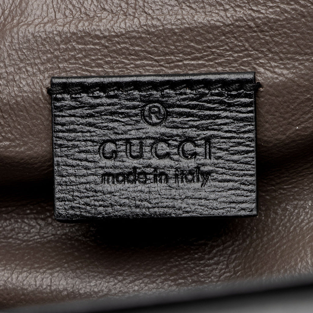 Gucci Leather Sylvie 1969 Small Shoulder Bag (SHF-Dygrqc)