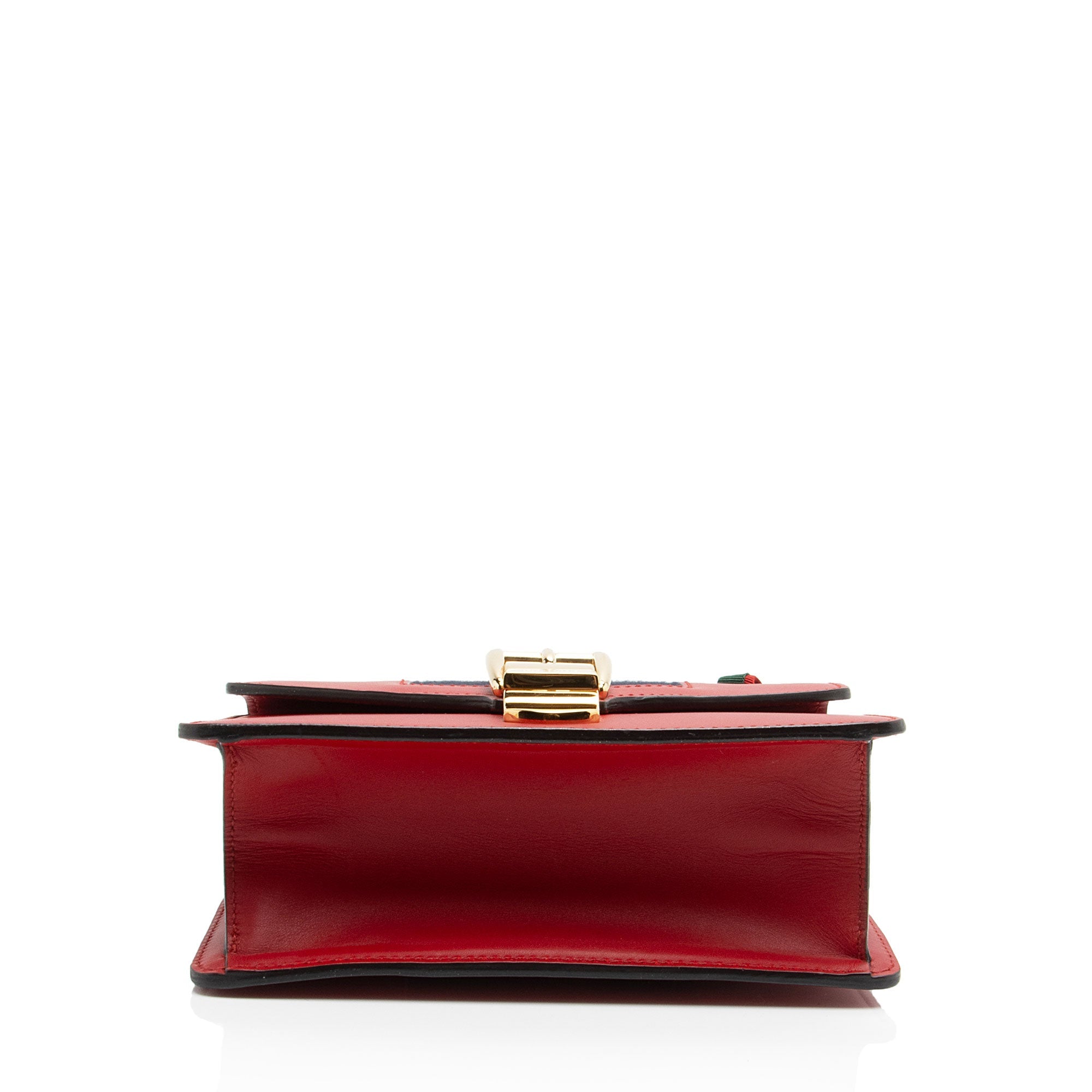 Gucci Leather Sylvie Mini Chain Bag