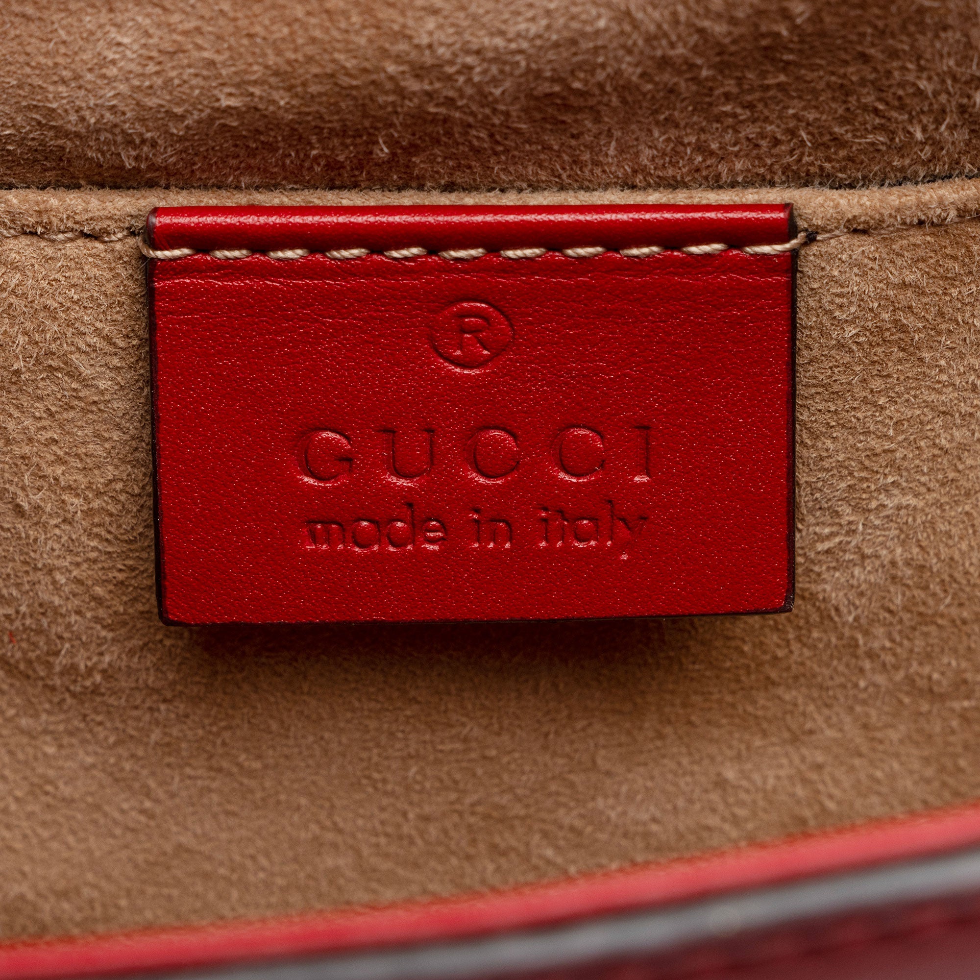 Gucci Leather Sylvie Mini Chain Bag