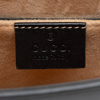 Gucci Leather Sylvie Mini Chain Bag (SHF-c7rwM9)
