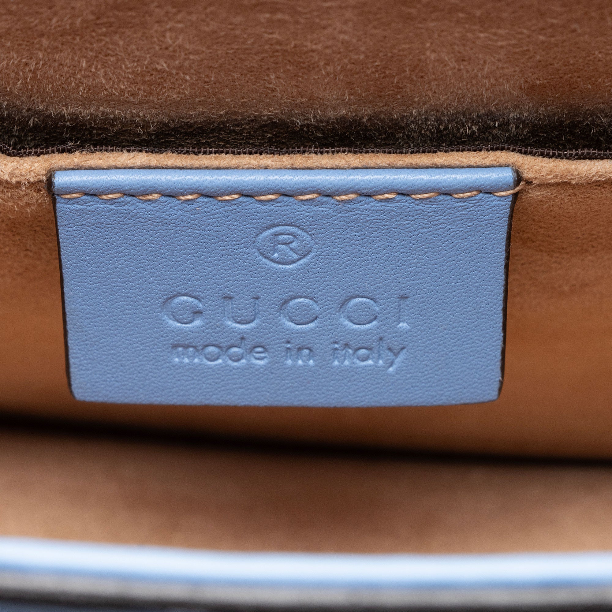 Gucci Leather Sylvie Mini Chain Bag
