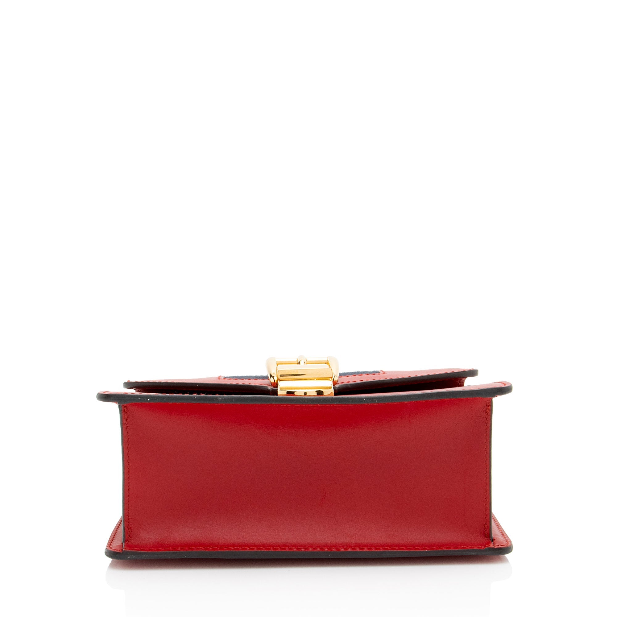 Gucci Leather Sylvie Mini Chain Bag