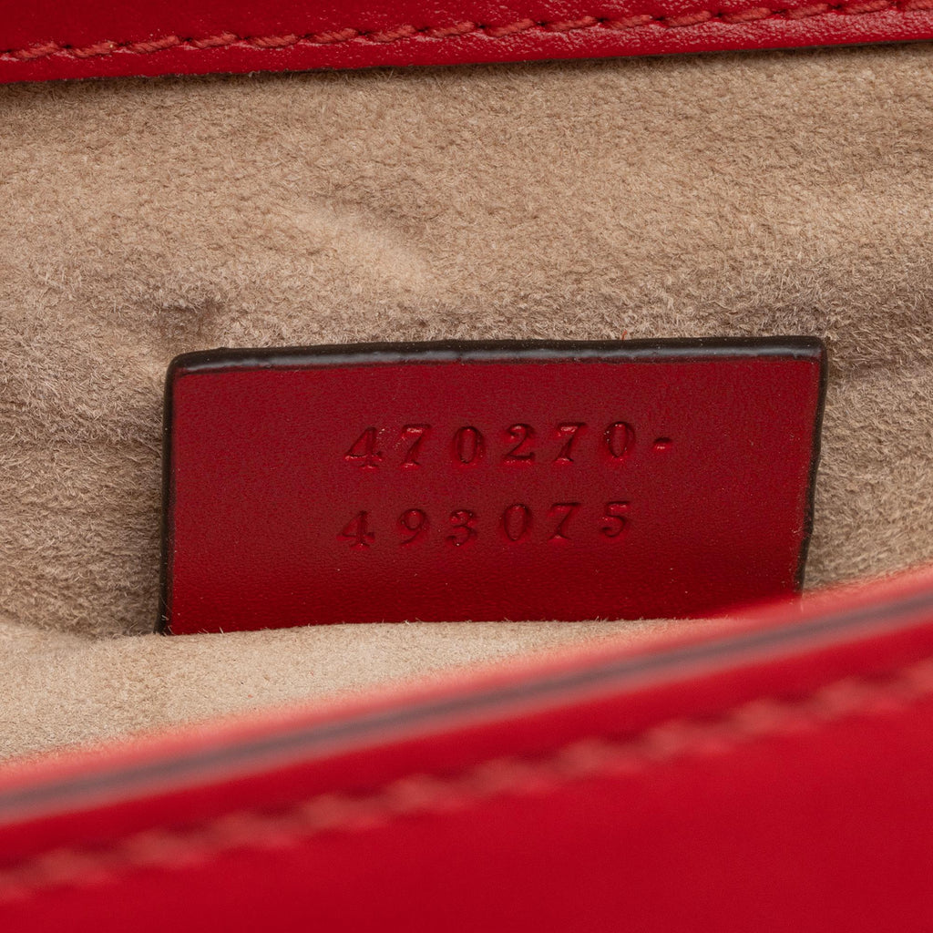 Gucci Leather Sylvie Mini Satchel (SHF-SJmAoq)