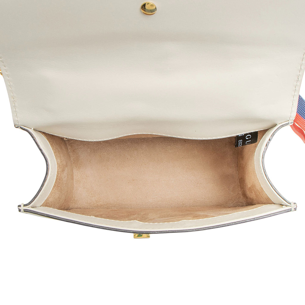 Gucci Leather Sylvie Mini Chain Bag