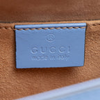 Gucci Leather Sylvie Mini Top Handle