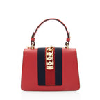 Gucci Leather Sylvie Mini Top Handle