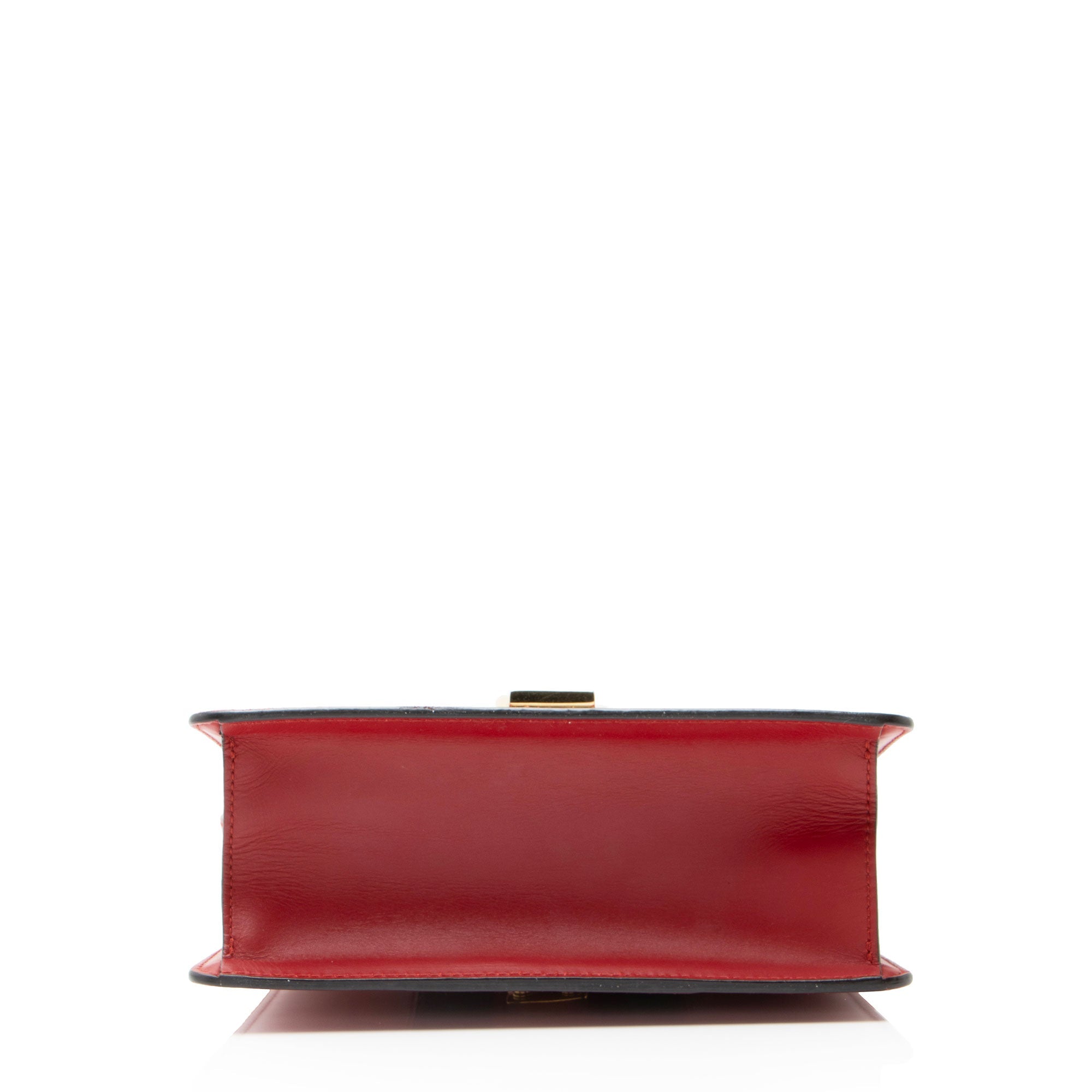 Gucci Leather Sylvie Mini Top Handle