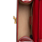 Gucci Leather Sylvie Mini Top Handle