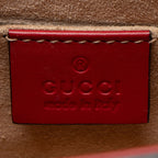 Gucci Leather Sylvie Mini Top Handle