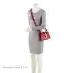 Gucci Leather Sylvie Mini Top Handle