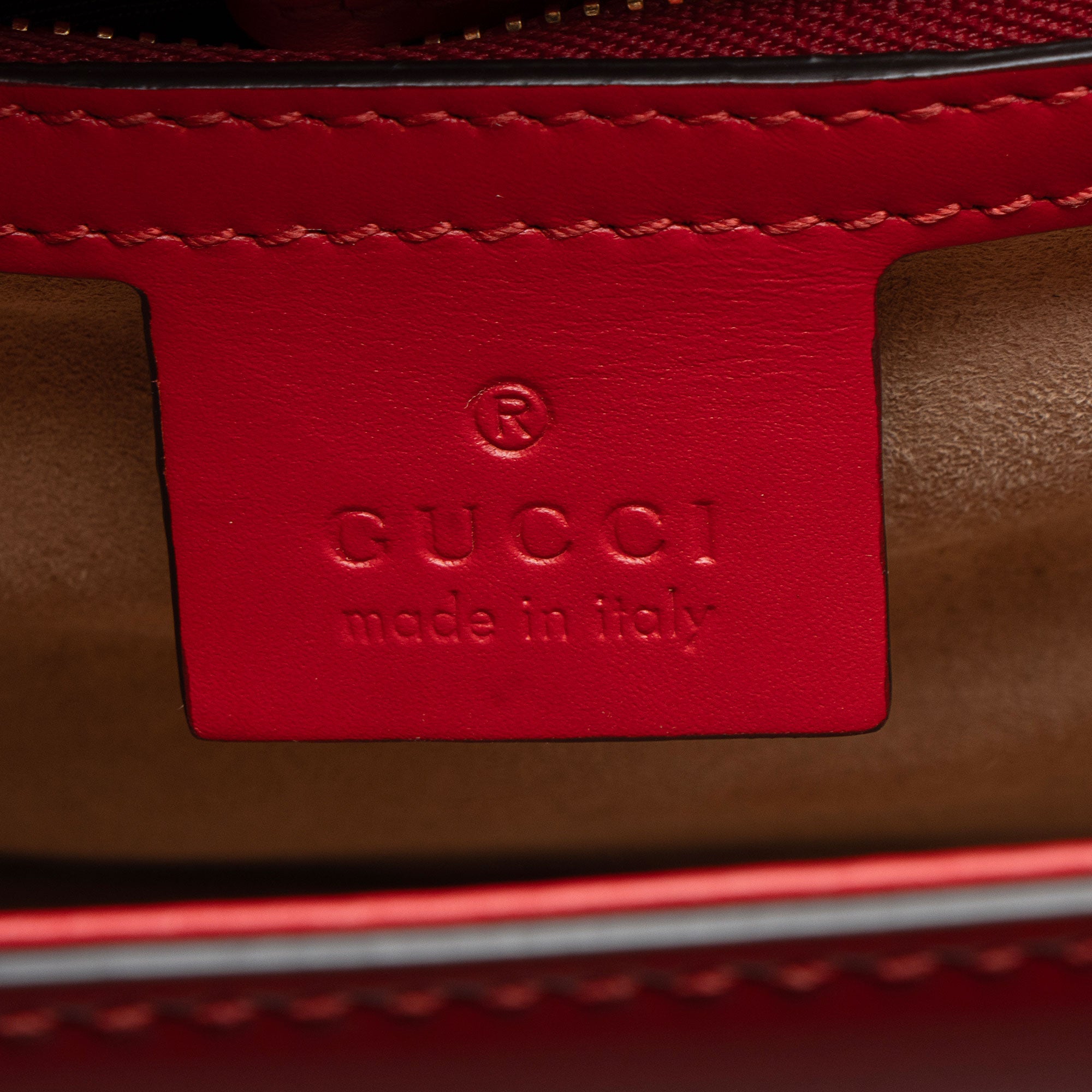Gucci Leather Sylvie Small Shoulder Bag