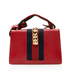 Gucci Leather Sylvie Small Shoulder Bag