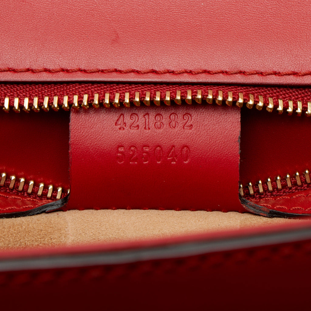 Gucci Leather Sylvie Small Shoulder Bag