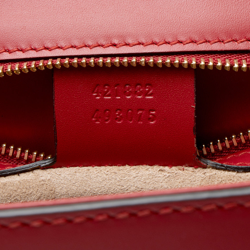 Gucci Leather Sylvie Small Shoulder Bag