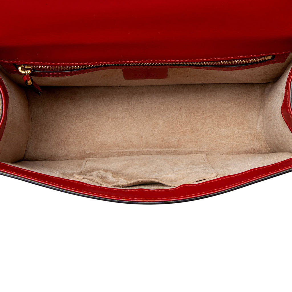 Gucci Leather Sylvie Small Shoulder Bag