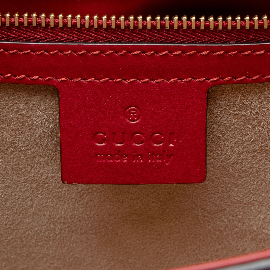 Gucci Leather Sylvie Small Shoulder Bag