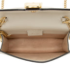 Gucci Leather Sylvie Super Mini Bag (SHF-19428)