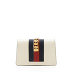 Gucci Leather Sylvie Super Mini Bag