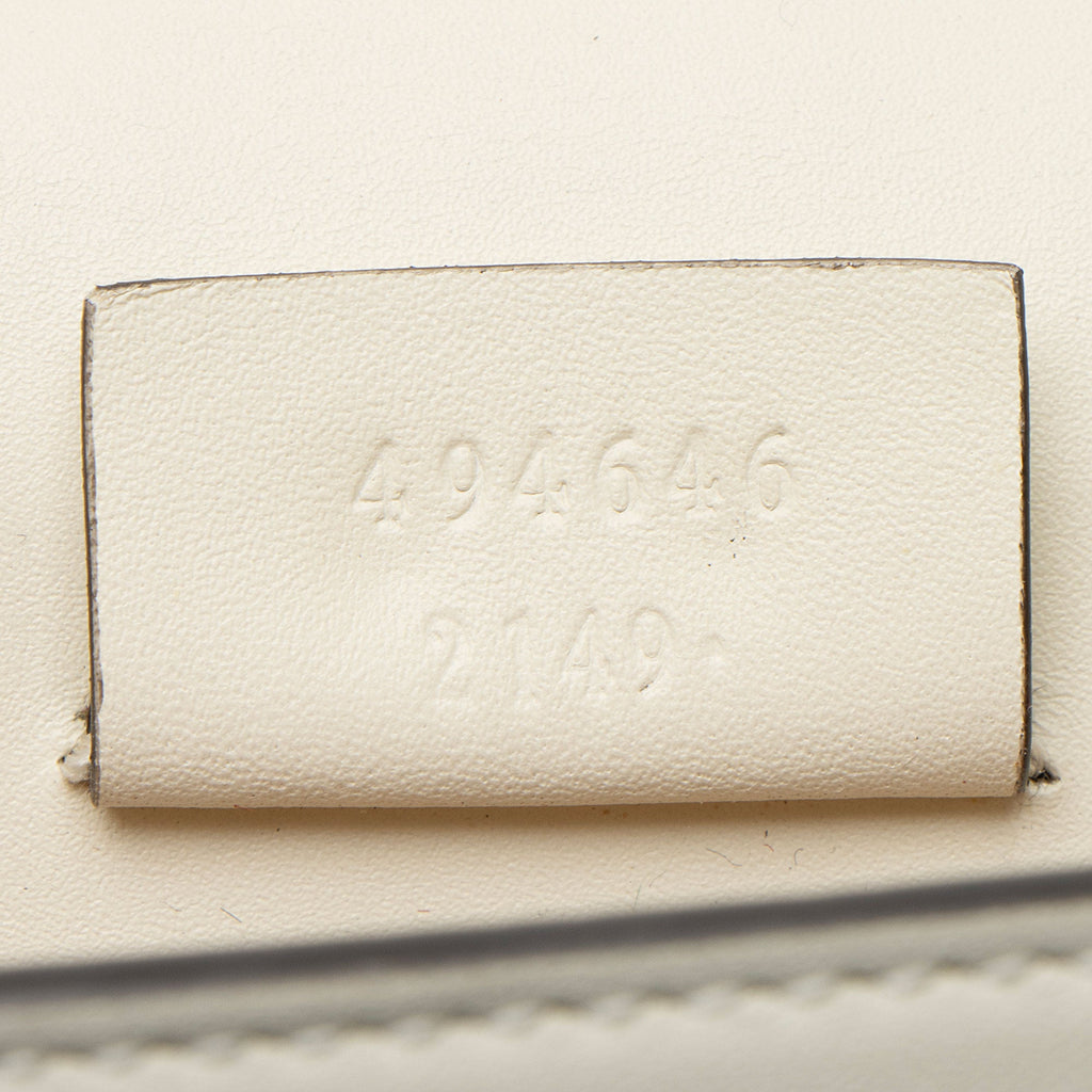 Gucci Leather Sylvie Super Mini Bag
