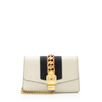 Gucci Leather Sylvie Super Mini Bag