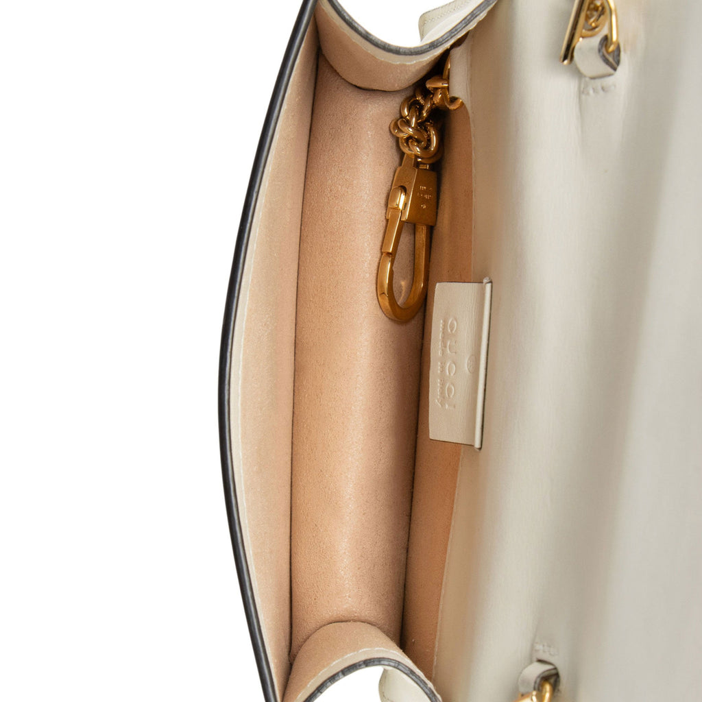 Gucci Leather Sylvie Super Mini Bag