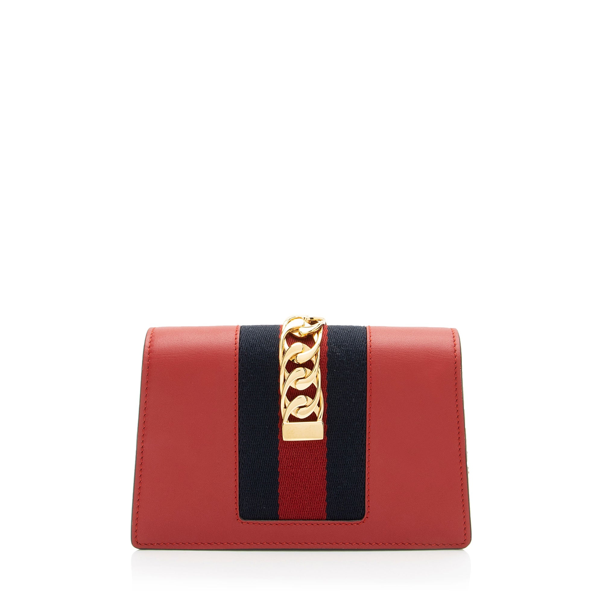 Gucci Leather Sylvie Super Mini Bag