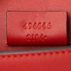 Gucci Leather Sylvie Super Mini Bag
