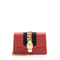 Gucci Leather Sylvie Super Mini Bag