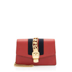 Gucci Leather Sylvie Super Mini Bag