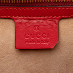 Gucci Leather Sylvie Top Handle Medium Satchel (SHF-21474)