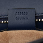 Gucci Leather Sylvie Medium Top Handle (SHF-s5Ji15)
