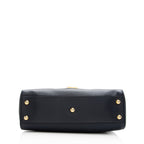Gucci Leather Sylvie Top Handle Medium Tote (SHF-18968)