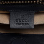 Gucci Leather Sylvie Top Handle Medium Tote (SHF-18968)