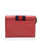 Gucci Leather Sylvie Wristlet (SHF-RDJFQ6)