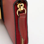 Gucci Leather Sylvie Zip Around Wallet (SHF-21336)