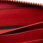Gucci Leather Sylvie Zip Around Wallet (SHF-21336)