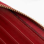 Gucci Leather Sylvie Zip Around Wallet (SHF-21336)