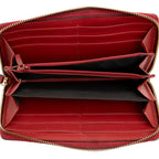 Gucci Leather Sylvie Zip Around Wallet (SHF-21336)