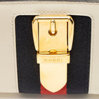 Gucci Leather Sylvie Zip Around Wallet
