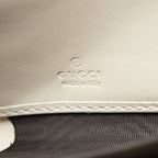 Gucci Leather Sylvie Zip Around Wallet