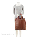 Gucci Leather Tall Tote