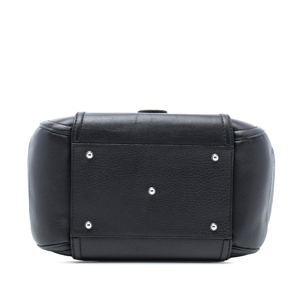Gucci Leather Techno Horsebit Top Handle Bag