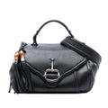 Gucci Leather Techno Horsebit Top Handle Bag