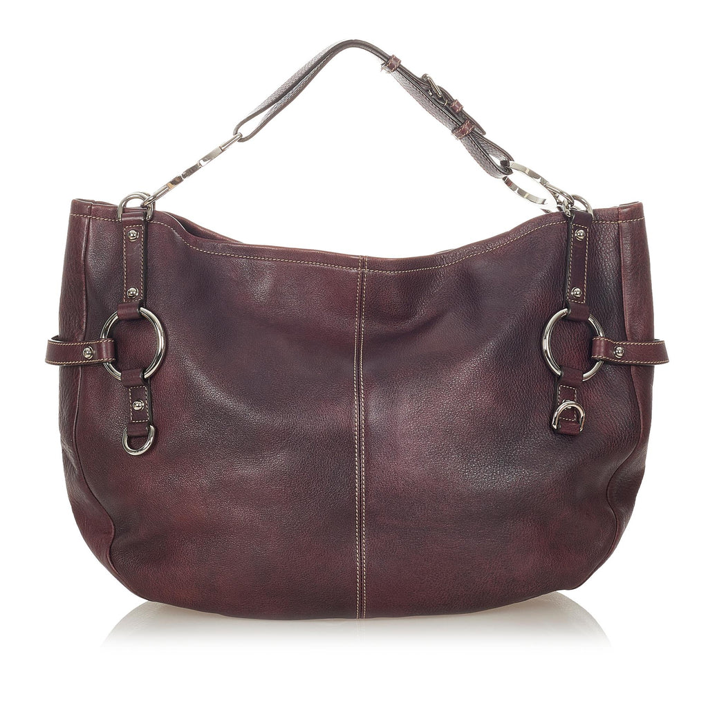Gucci Leather Tote Bag (SHG-23752)